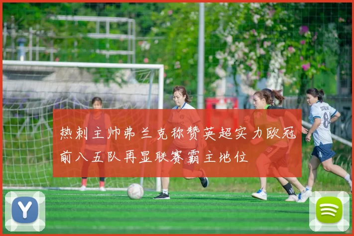 热刺主帅弗兰克称赞英超实力欧冠前八五队再显联赛霸主地位